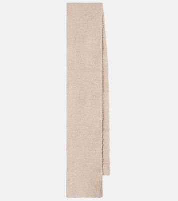 Luthgard cashmere, alpaca wool, and silk scarf | The Row