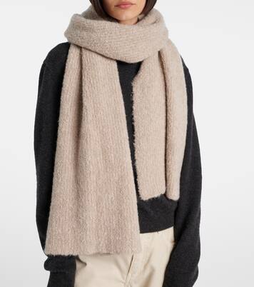 Luthgard cashmere, alpaca wool, and silk scarf | The Row