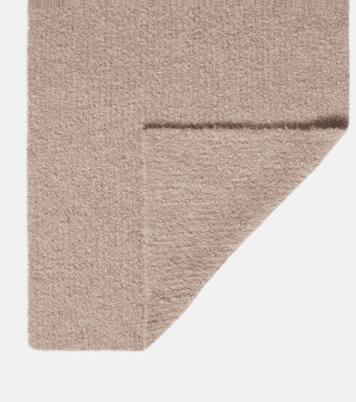 Luthgard cashmere, alpaca wool, and silk scarf | The Row