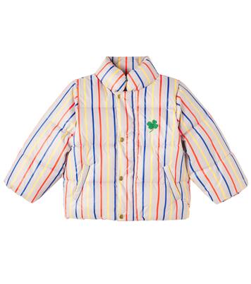 Clover striped puffer jacket | Mini Rodini