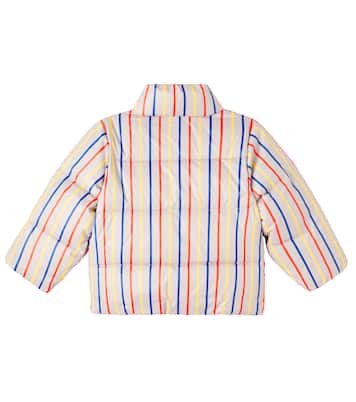 Clover striped puffer jacket | Mini Rodini