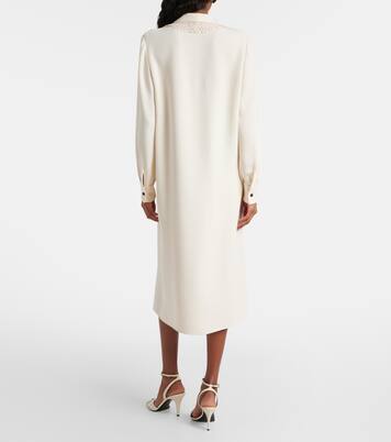 Verziertes Midikleid aus Cady Couture | Valentino