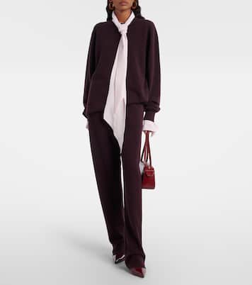 Rush cashmere-blend straight pants | Extreme Cashmere