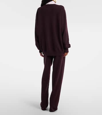 Rush cashmere-blend straight pants | Extreme Cashmere