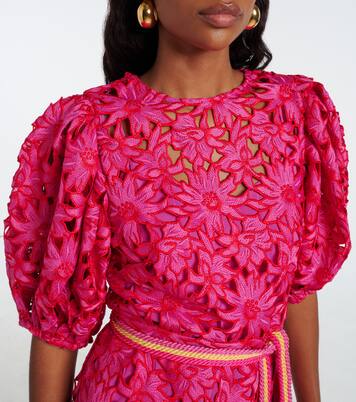 Belted lace minidress | Farm Rio