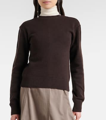Reversible wool and cashmere cardigan | Lemaire