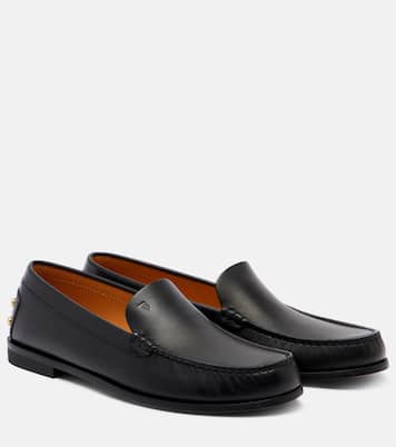 Studded leather loafers | Tod's