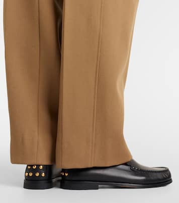 Studded leather loafers | Tod's