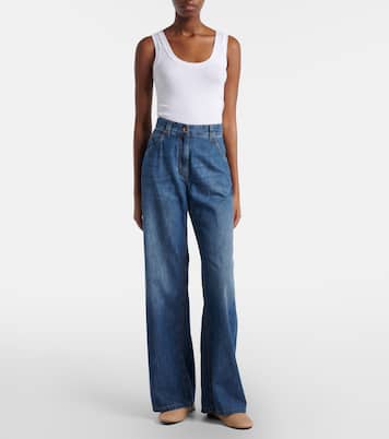 阔腿牛仔裤 | Brunello Cucinelli