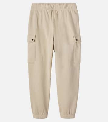 Lens cotton jersey sweatpants | C.P. Company Kids