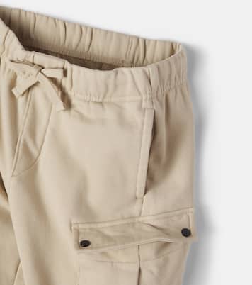 Lens cotton jersey sweatpants | C.P. Company Kids