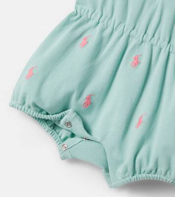 Baby cotton piqué onesie | Polo Ralph Lauren Kids
