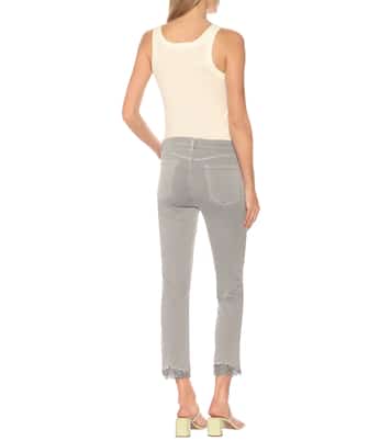 Ruby cropped high-rise skinny jeans | J Brand