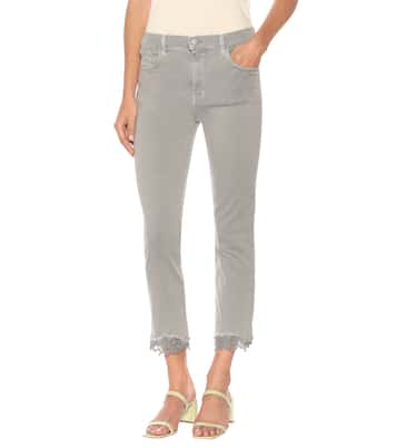 Ruby cropped high-rise skinny jeans | J Brand