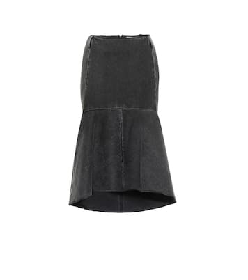 Jupe asymétrique en jean | Balenciaga