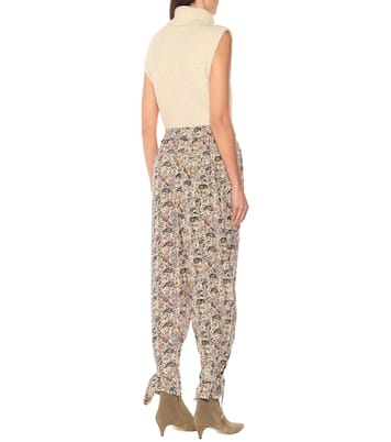 Pantaloni Rexty a stampa in cotone | Marant Etoile