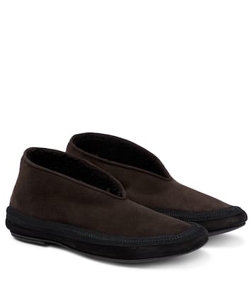 Fairy shearling-lined flats | The Row