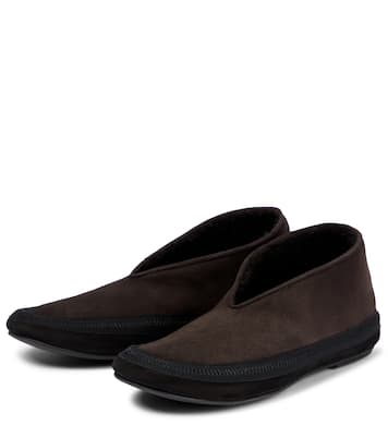 Fairy shearling-lined flats | The Row