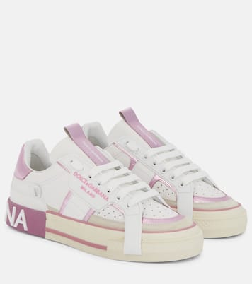 Sneakers Custom 2.0 aus Leder | Dolce&Gabbana