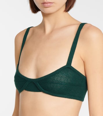 Bralette Eda de cachemir | Khaite