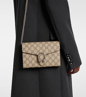 Clutch portafoglio Dionysus in canvas GG Supreme | Gucci