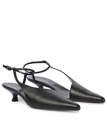Seville leather slingback pumps | Khaite