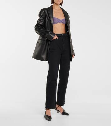 Seville leather slingback pumps | Khaite