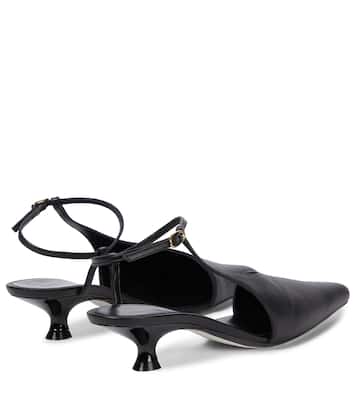 Seville leather slingback pumps | Khaite