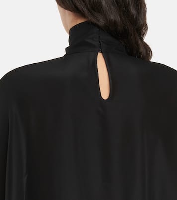 Miniabito dolcevita in seta | Alaïa