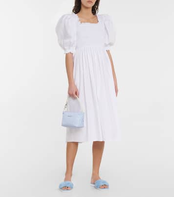 Woven terry slides | Miu Miu