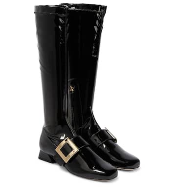 Botas altas Très Vivier de charol | Roger Vivier
