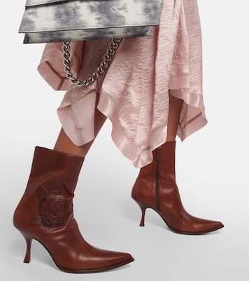 Botines de piel adornados | Acne Studios