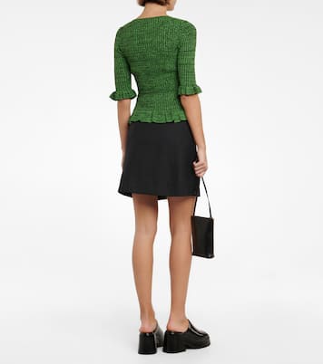Pullover aus Rippstrick | Ganni