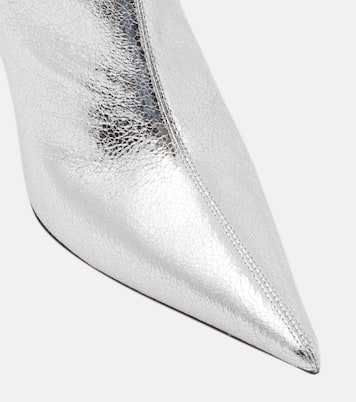 Metallic leather over-the-knee boots | Alexandre Vauthier