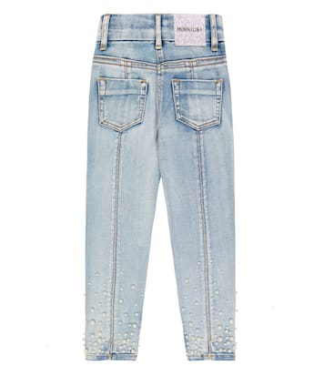 Embellished jeans | Monnalisa