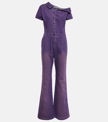 Combi-pantalon asymétrique en jean | Didu