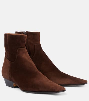 Bottines chelsea Marfa en daim | Khaite