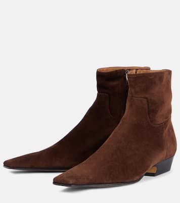 Bottines chelsea Marfa en daim | Khaite