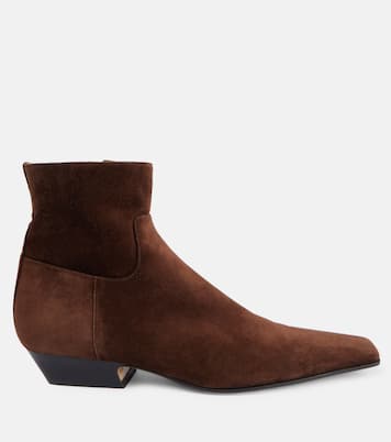 Bottines chelsea Marfa en daim | Khaite