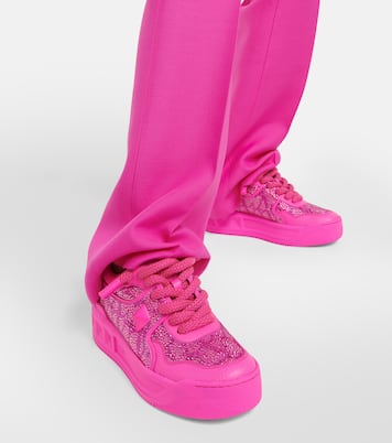 Sneakers One Stud XL Toile Iconographe con platform | Valentino Garavani