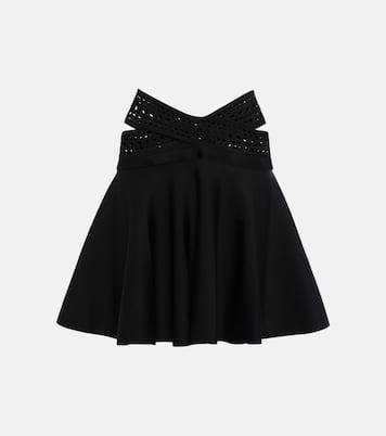 Minigonna Vienne a vita alta | Alaïa