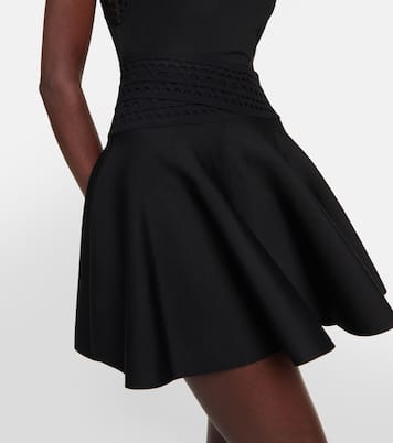 Minigonna Vienne a vita alta | Alaïa