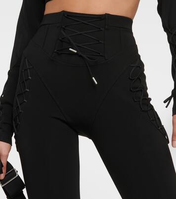 Pantaloni flared con cut-out | Off-White