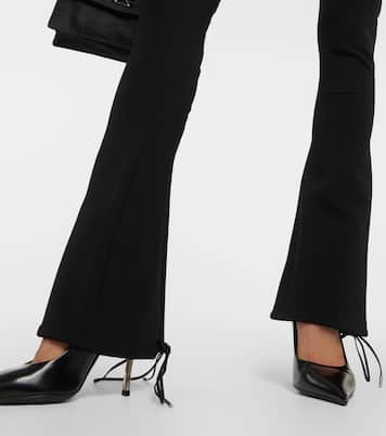 Pantaloni flared con cut-out | Off-White