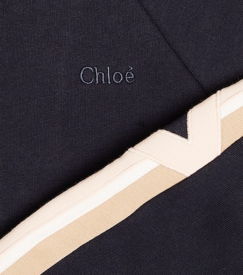 Sudadera en jersey de algodón con logo | Chloé Kids