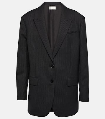 Blazer rayé en laine vierge | The Row