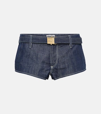 Low-Rise Jeansshorts | Miu Miu