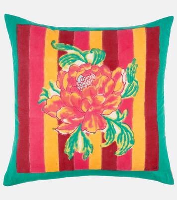 Camelia Small cotton cushion | Lisa Corti
