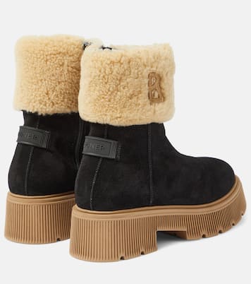 Turin 2B shearling-lined suede ankle boots | Bogner