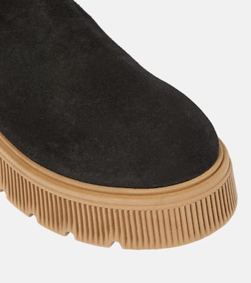 Turin 2B shearling-lined suede ankle boots | Bogner